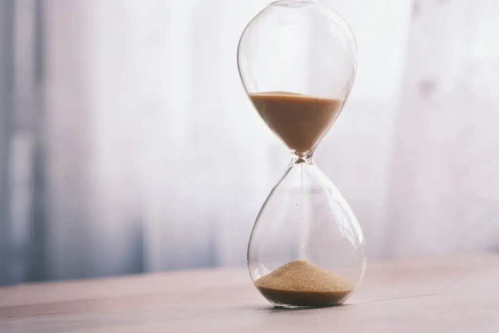 Próximamente la página del reloj de arena